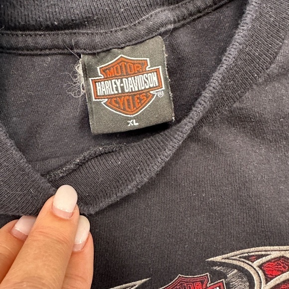Vintage Y2K Harley Davidson Graphic Tee - Picture 7 of 9